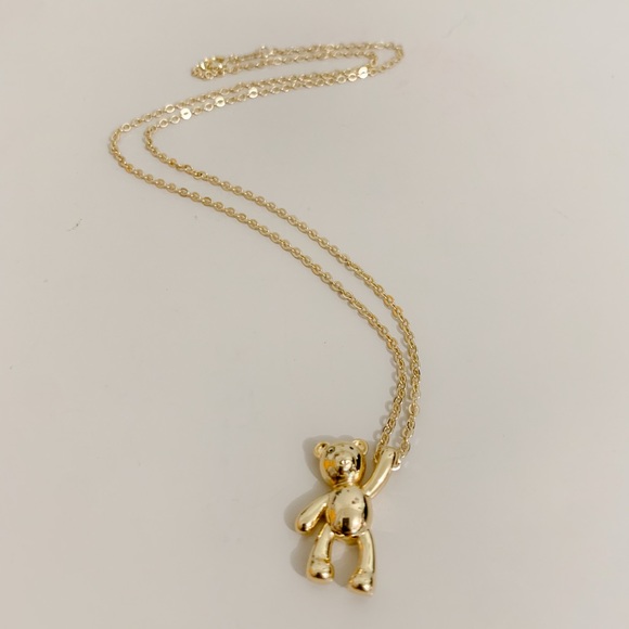 🐻Teddy Bear Necklace | 14k Gold Filled - Picture 3 of 9